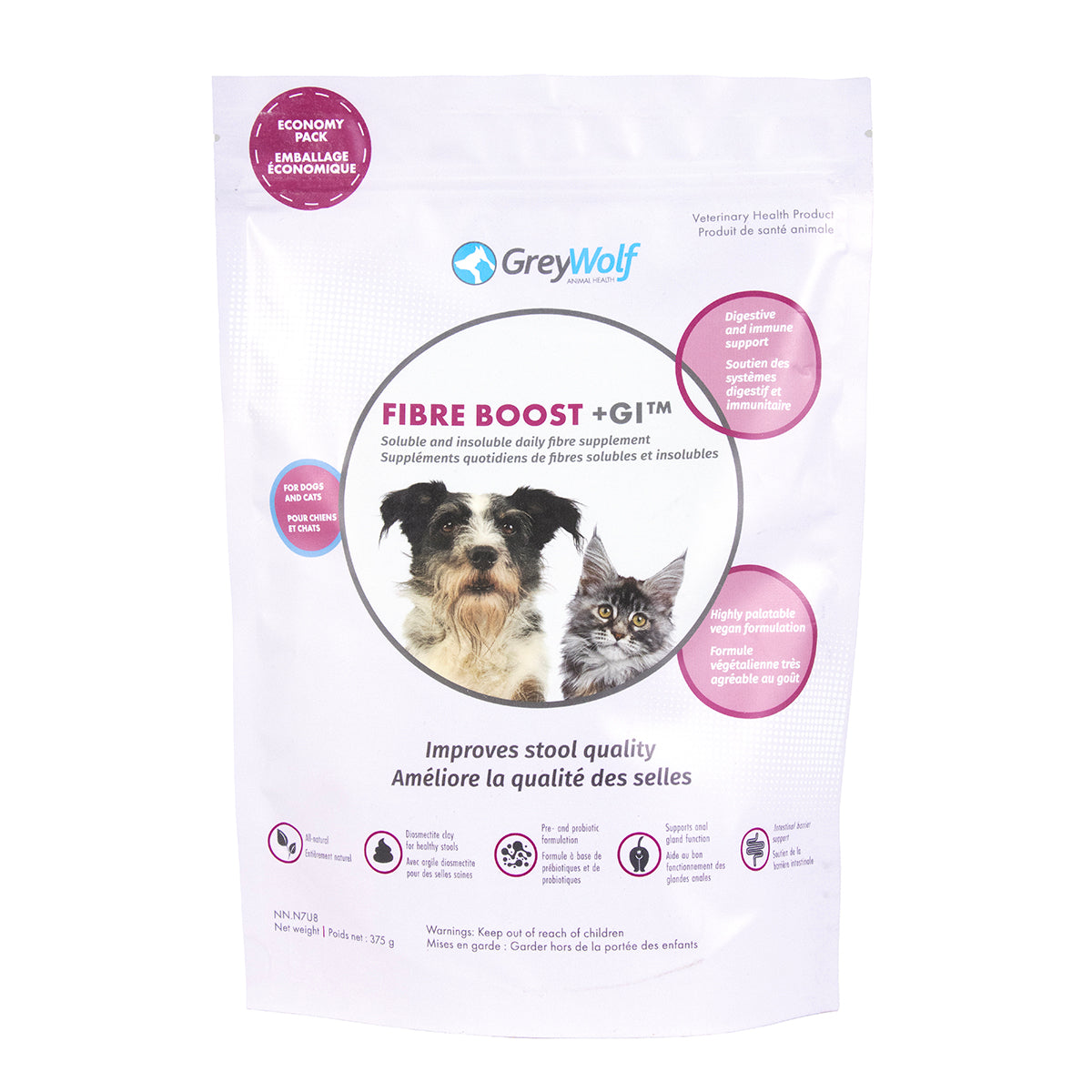 Fibre Boost + GI Supplement 375g Powder
