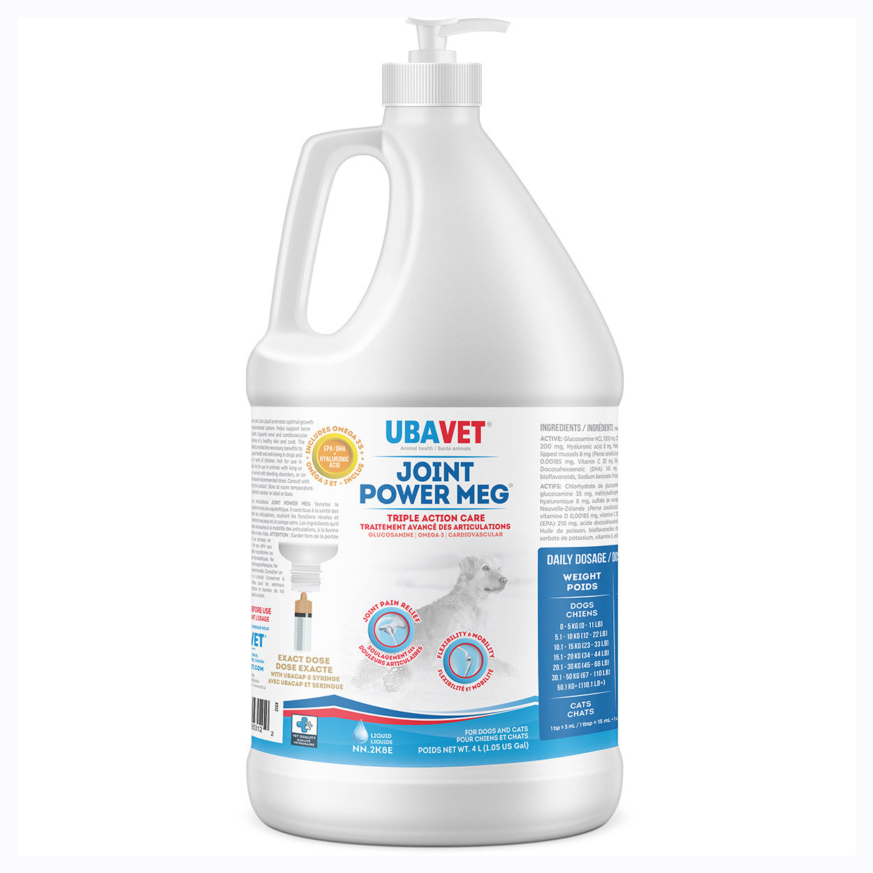 Ubavet PowerMeg Triple Action Glucosamine