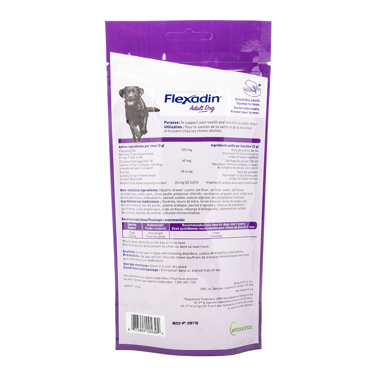 Flexadin Adult Dog Chews - 60's