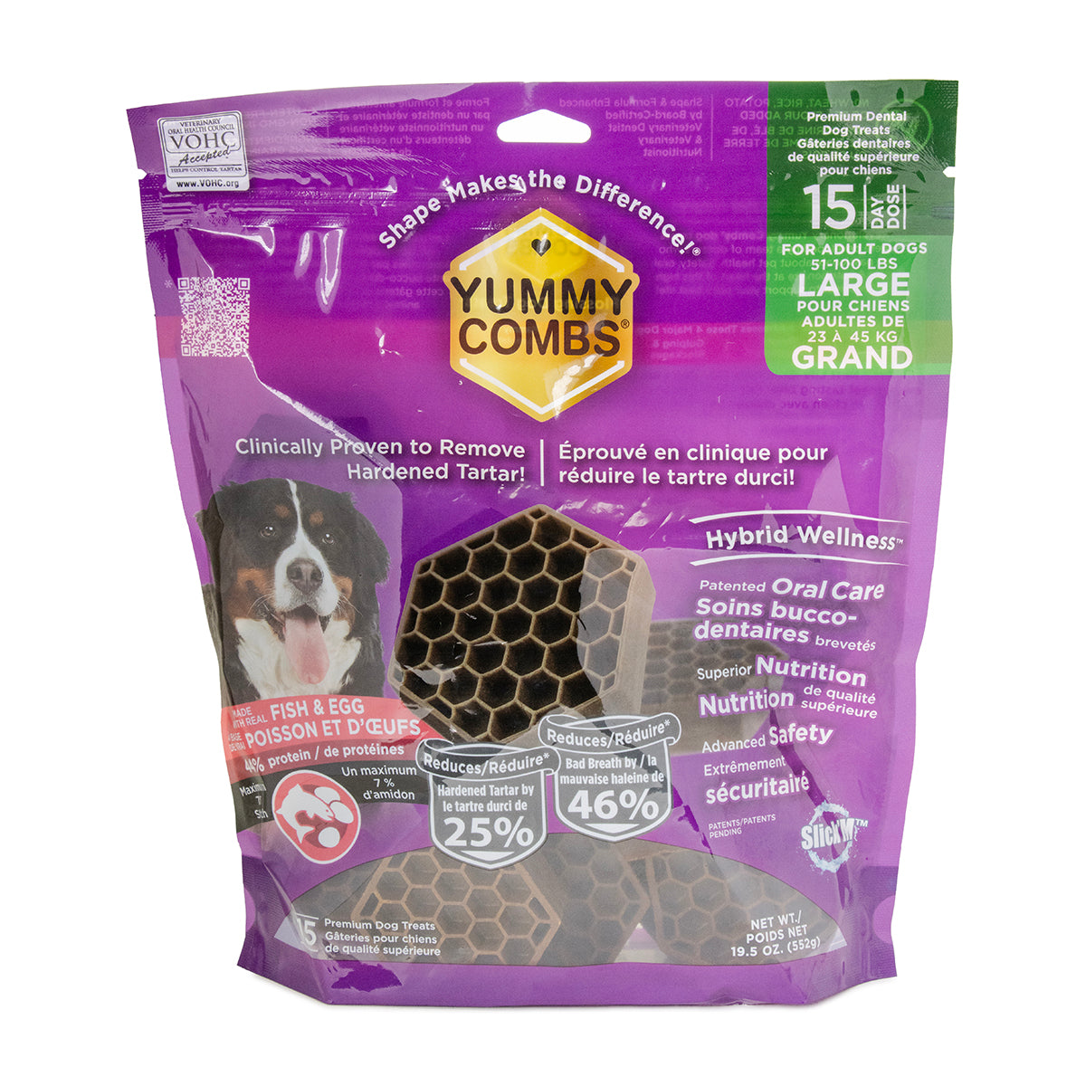 Yummy Combs - Fish & Egg Dental Chews