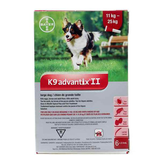 Advantix II Canine PER TUBE
