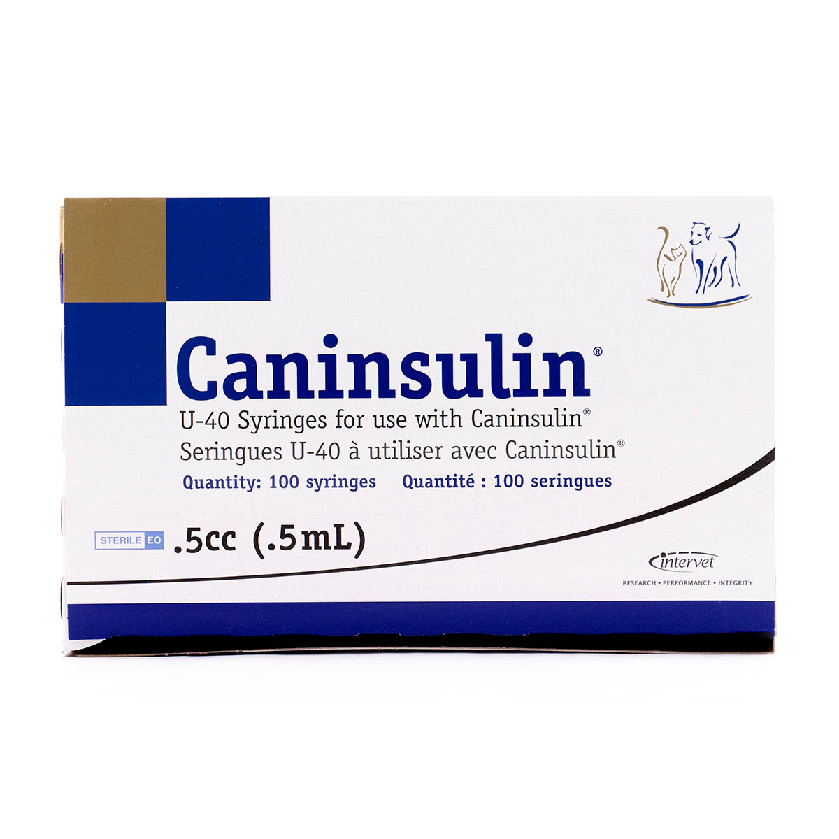 Caninsulin 40unit Syringes