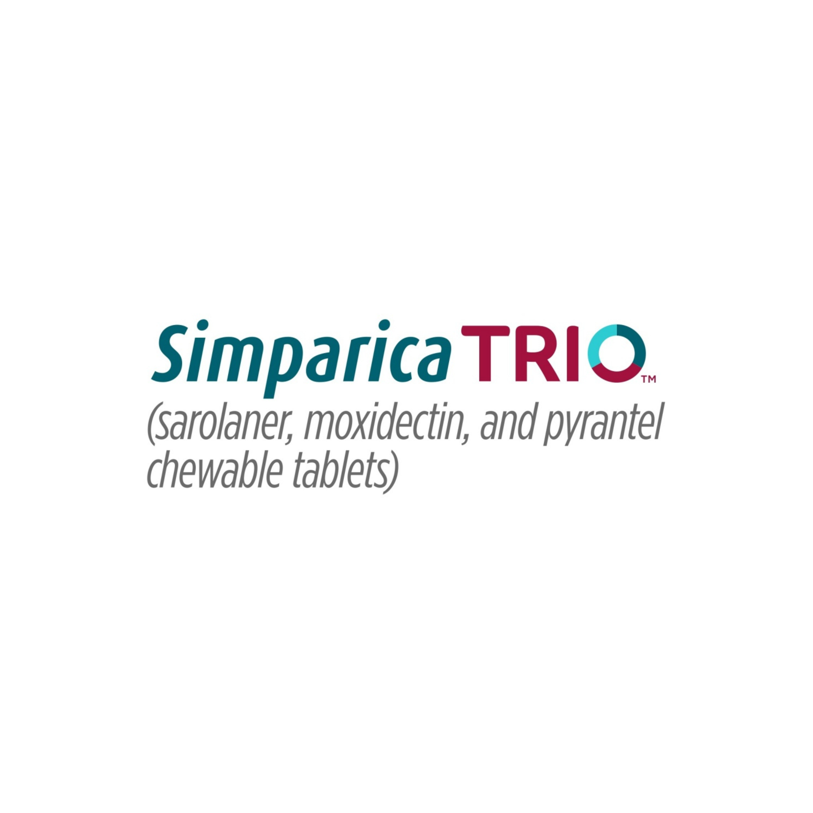 TRIO Simparica Monthly Heartworm Tick Flea and Parasite