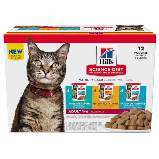 Hill's Science Diet Cat Variety Box