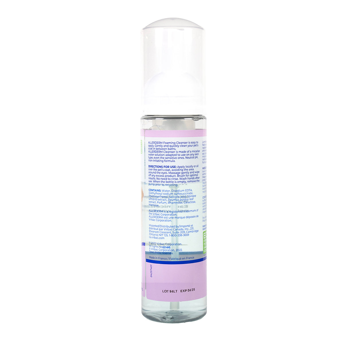 Allederm Foaming Cleanser 200ml (K9 & Fel)