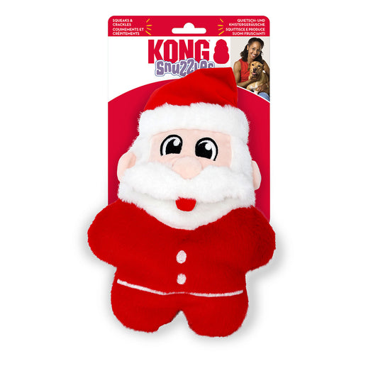 Toy - Kong Canine Snuzzles Santa MED