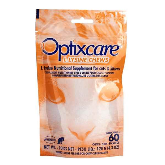 Optixcare L-Lysine Feline Chews