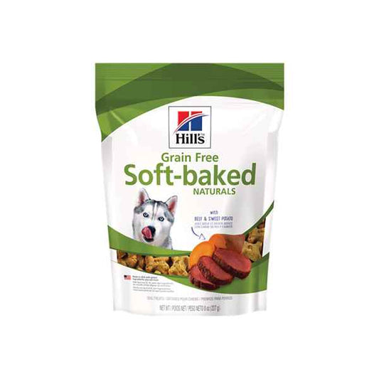 Hill's Grain Free Soft Baked Naturals Treats Canine with Beef and Sweet Potato