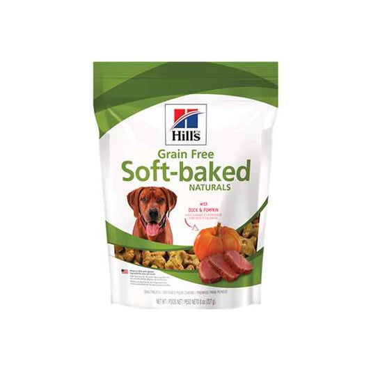 Hill's Grain Free Soft Baked Naturals Treats Canine with Duck and Pumpkin