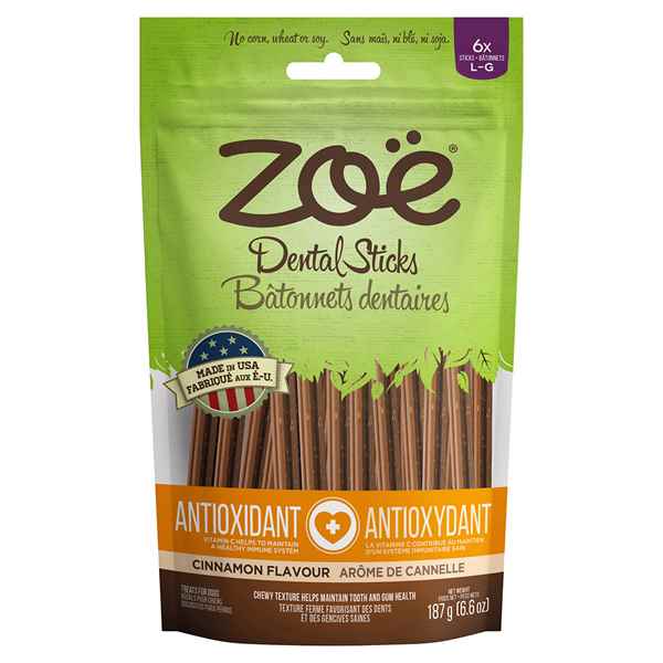 Zoe Dental Sticks Canine Cinnamon