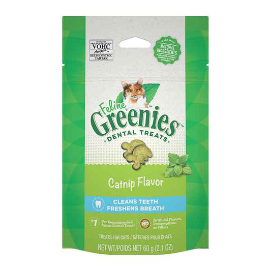 Greenies Dental Treats Feline Catnip