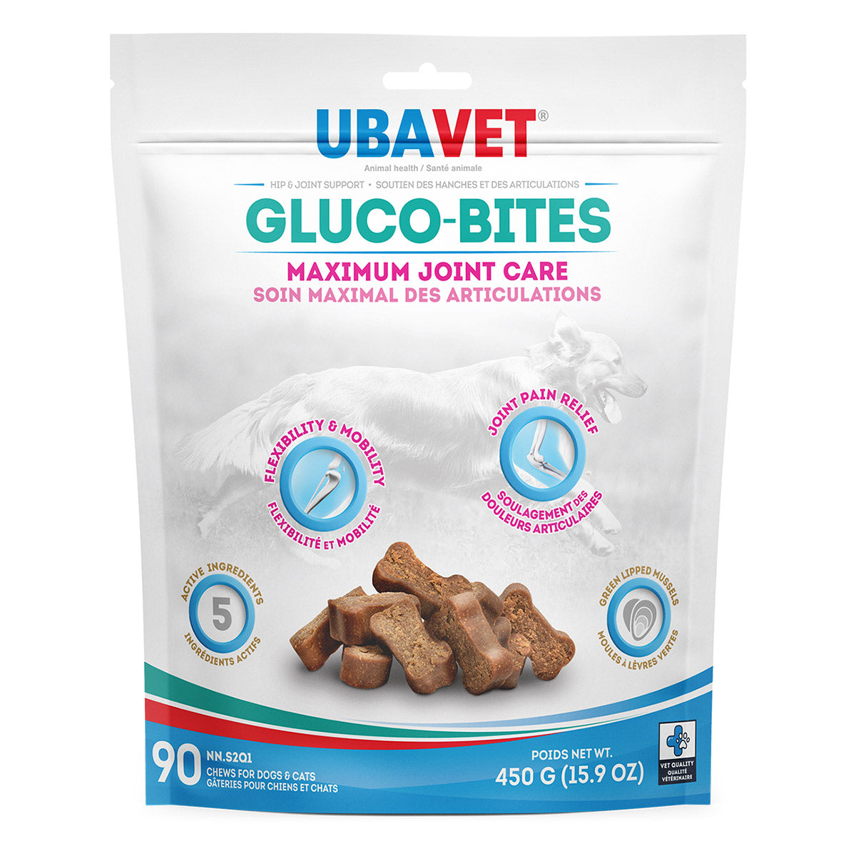 Ubavet Gluco-Bites Maximum Joint Care Soft Chews Canine
