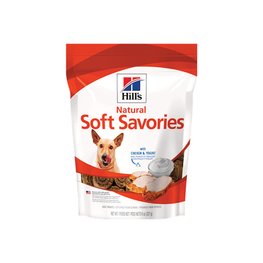 Hill's Natural Soft Savories Treats Canine with Chicken & Yogurt